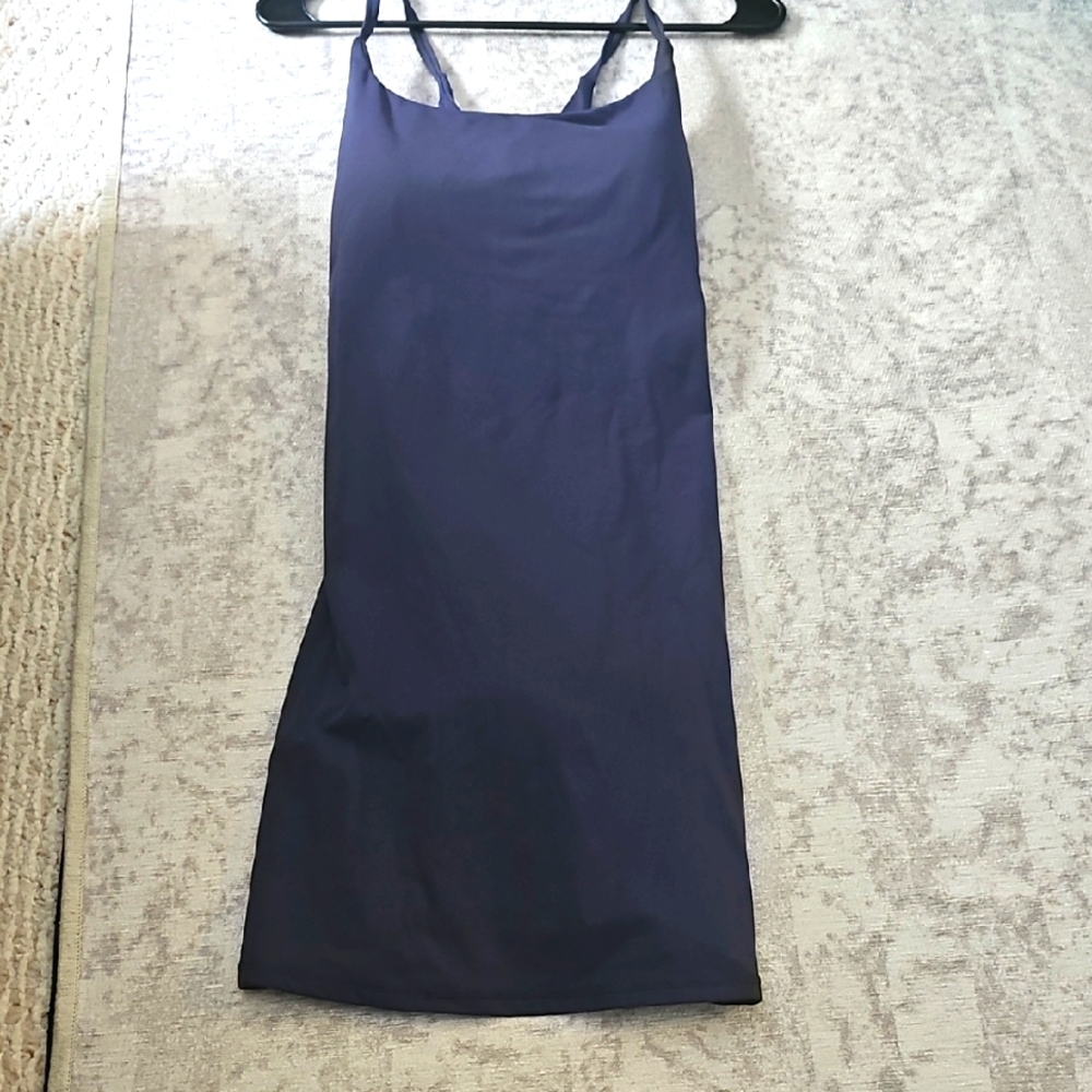 HALARA Navy Blue Slip Jumpsuit